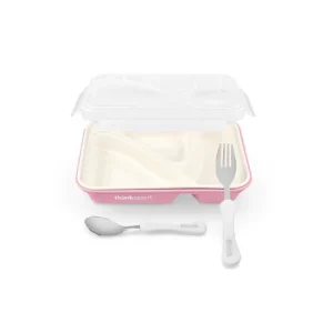 GO2 CONTENEDOR ROSADO INCLUYE CUBIERTOS - THINKSPORT