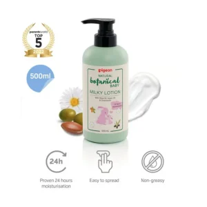 BOTANICAL BABY MILKY LOTION 500 ml PIGEON