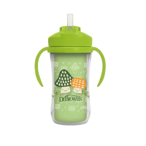 VASO TÉRMICO CON PAJITA 300 ml 12M - DR. BROWN'S