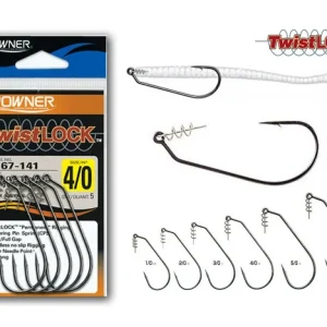 5167 Owner TwistLock (Anzuelo Curvo normal Fino)