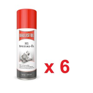 Aceite Ballistol H1 – Spray 200 Ml En Caja De 6 Uds.