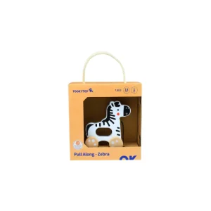 ZEBRA DE MADERA PARA ARRASTRAR TOOKY TOY