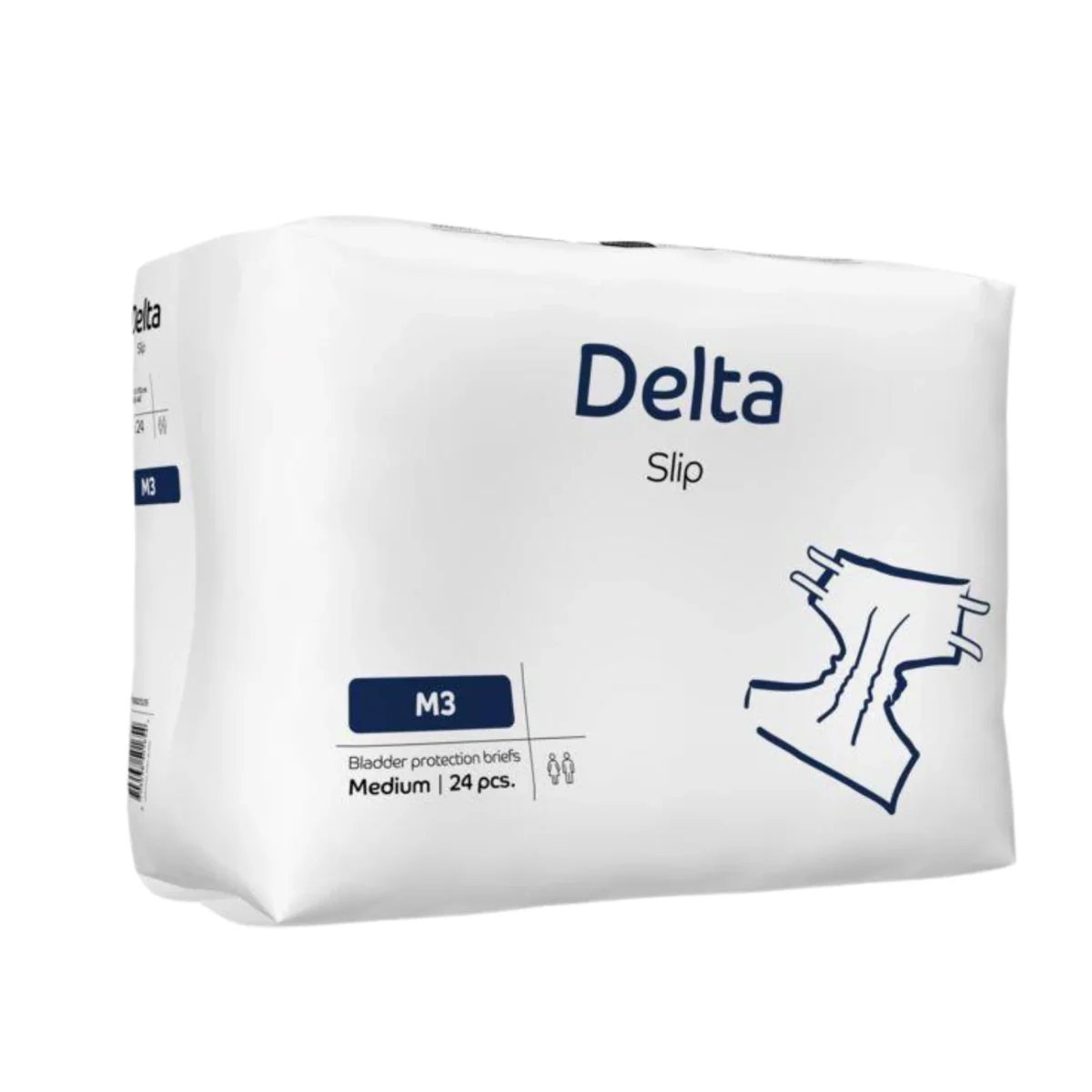 PAÑAL ANATÓMICO DELTA SLIP ABENA M3 24 Unidades - Imagen 2