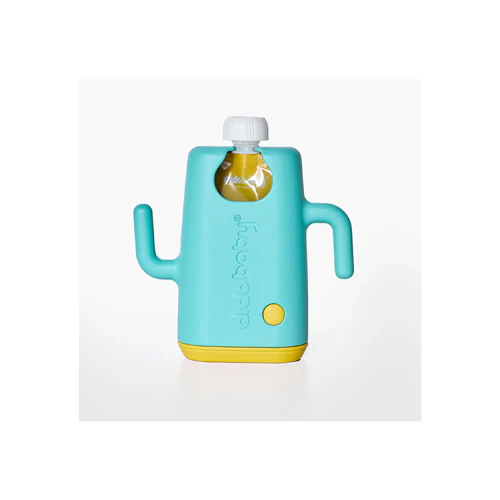 PORTA POUCHES Y CAJITA TURQUESA DIDO BABY