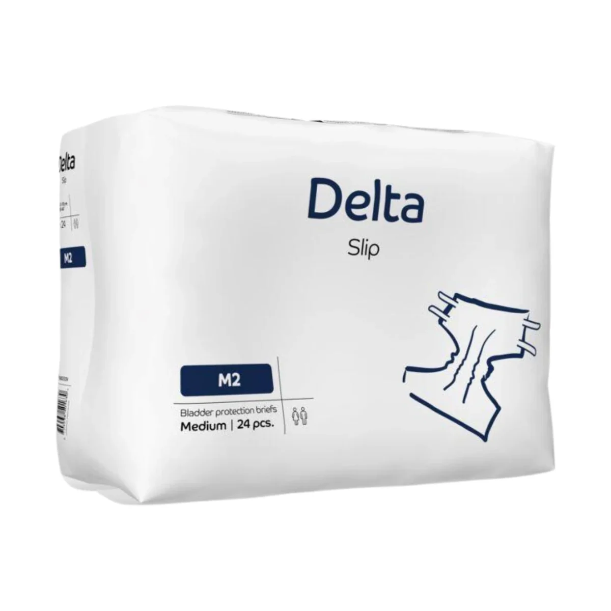 PAÑAL ANATÓMICO DELTA SLIP ABENA M2 24 Unidades