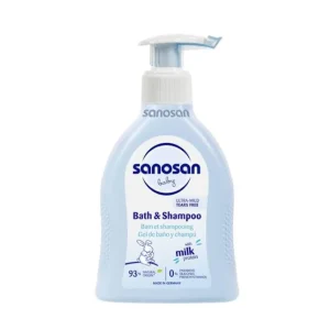 GEL DE BAÑO Y CHAMPÚ DE BEBÉ 200ml  - SANOSAN