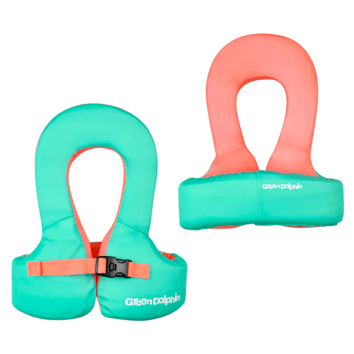 CHALECO FLOTADOR INFANTIL GREEN LOCK AGUA 19 a 30 kg. - GREEN DOLPHIN - Imagen 4