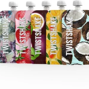 BOLSAS SQUEEZE BAGS 200 ML 5 U - TWISTSHAKE