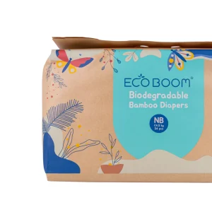 Pañales de Bambú Eco Boom Joy Talla NB 2 - 5 KG 34 U