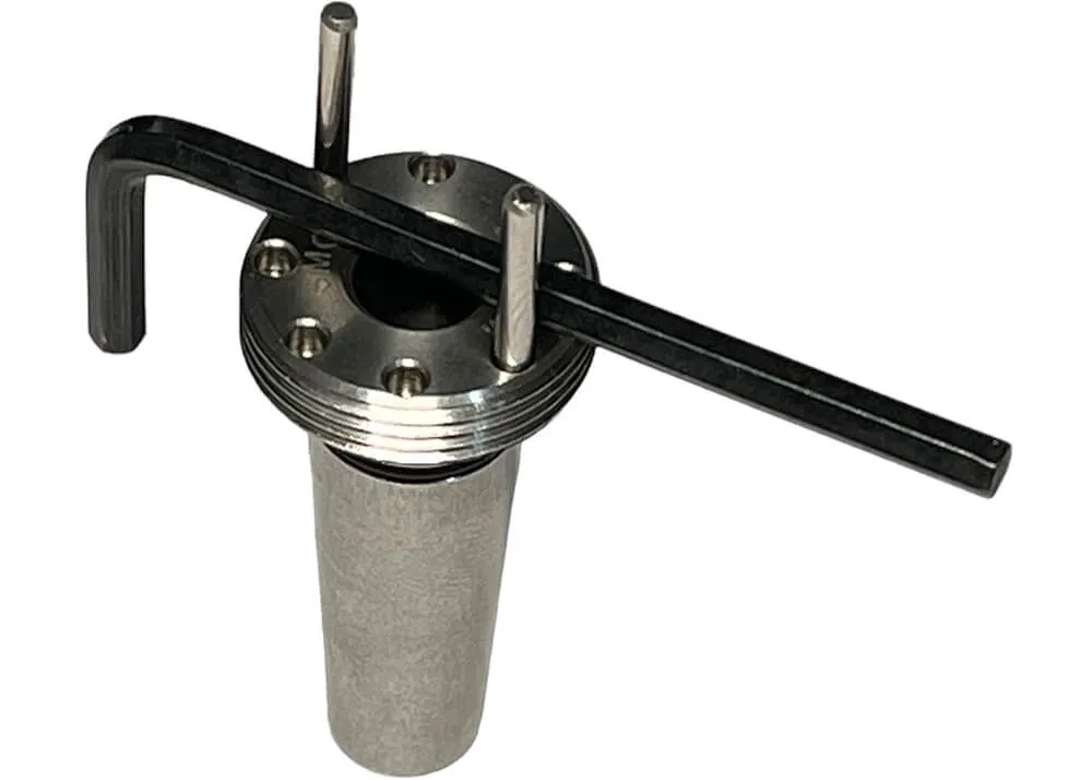 Afinador De Cañón Eagle Vision Con Freno De Boca Y Extractor De Aire 1/2 Unf – Negro - Imagen 8