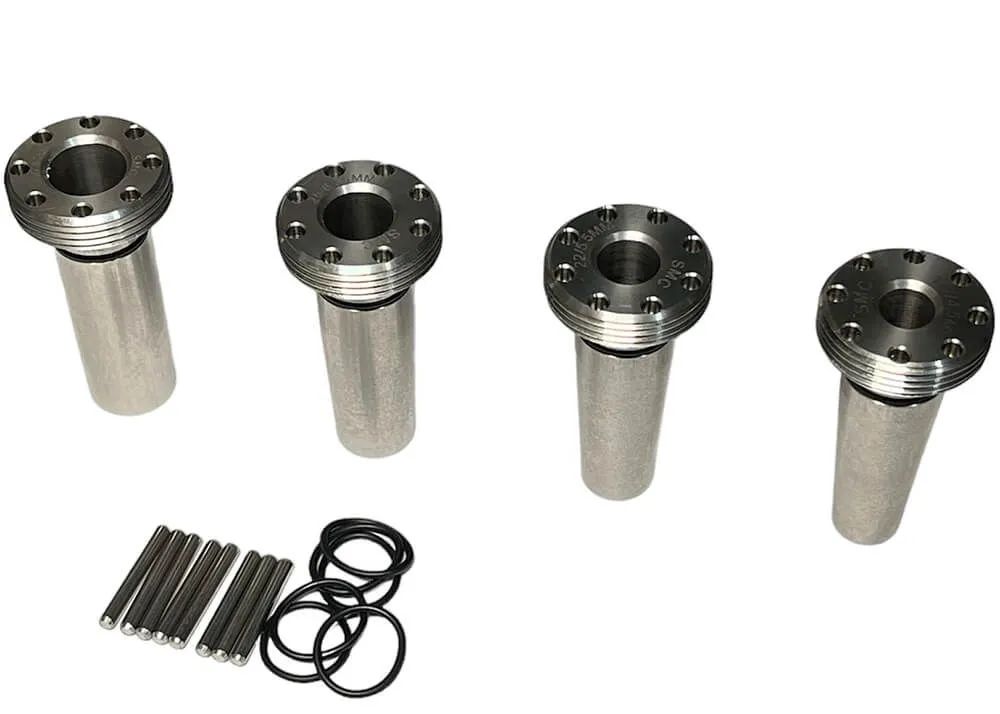 Afinador De Cañón Eagle Vision Con Freno De Boca Y Extractor De Aire 1/2 Unf – Plata - Imagen 6