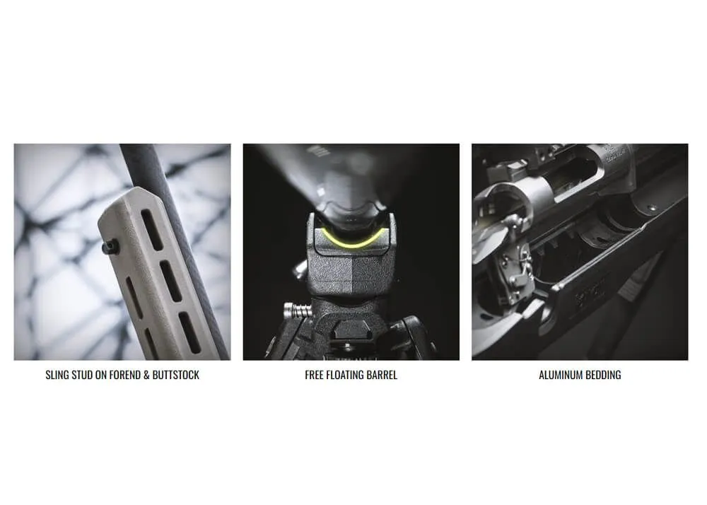 Chasis Mdt Field Stock – Remington 700 Sa – Negro - Imagen 7