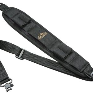 Correa Butler Creek Comfort Stretch Alaskan Magnum Con Anillas Portafusil – Negra