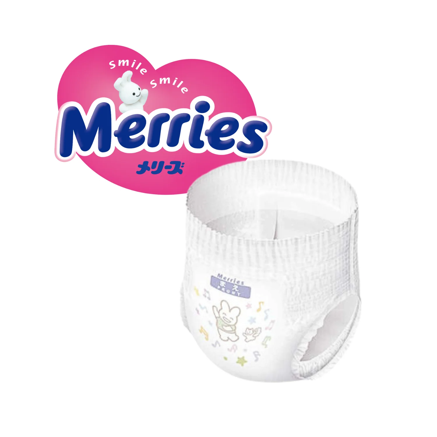 PAÑALES MERRIES PANTS APRENDIZAJE JUMBO - Imagen 2