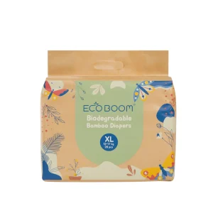 Pañales de Bambú Eco Boom Joy Talla XL 12-17 KG 28 U